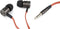 Gembird MHS-EP-LHR - In-ear oordopjes - Stereo met microfoon - Oranje Zwart