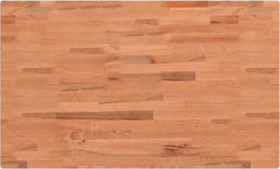 vidaXL - Tafelblad - rechthoekig - 100x60x4 - cm - massief - beukenhout