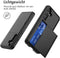 iMoshion Hoesje Geschikt voor Samsung Galaxy S24 Hoesje - Ruimte voor 2 pasjes - iMoshion Backcover met pasjeshouder - Zwart