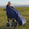 Splash Wheely Mac Deluxe - Medisch hulpmiddel - Water- en winddicht - Maat M - Blauw