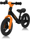 Lionelo Toni - Loopfiets - Voor kinderen vanaf 18 mnd - Verstelbaar zadel en stuur - Lichtgewicht 2,3 kg - Kleur zwart/oranje