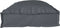 vidaXL - Ligbedkussen - Anthraciet - 100x40x8 - cm - Oxford - Stof