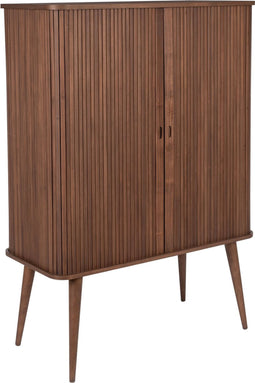 Zuiver Barbier Kast/ Opbergkast Hout Walnoot - Bruin