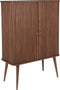 Zuiver Barbier Kast/ Opbergkast Hout Walnoot - Bruin