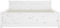 vidaXL - Bedframe - massief - hout - wit - 120x190 - cm