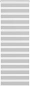 vidaXL - Zebra - rolgordijn - 70x230 - cm - stofbreedte - 65,9 - cm - lichtgrijs