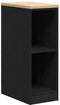 vidaXL - Garagekast - 30x51x85 - cm - massief - grenenhout - zwart