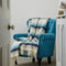 Plaid Zee en Kust Gestreept - 150x183 - Nieuw Wol - Tweedmill UK