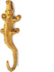 KidsDepot Cobi Wandhaak Krokodil - Goud