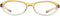 Ladies'Spectacle frame Rodenstock R5193-C Orange (ø 50 mm)