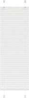 vidaXL - Plissé - rolgordijn - 40x150 - cm - stofbreedte - 39,4 - cm - polyester - wit
