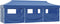 vidaXL - Vouwtent - pop-up - met - 8 - zijwanden - 3x9 - m - blauw
