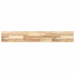 vidaXL - Wandschap - zwevend - 140x20x4 - cm - onbehandeld - massief - acaciahout
