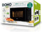 DOMO DO22301C - Combi-microgolfoven - 900 W microgolf 1000 W grill 1680 W convectie 23 L - Zwart
