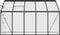 vidaXL - Broeikas - 6,23 - m³ - aluminium - antracietkleurig