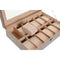 Doos-Juwelenkistje Home ESPRIT Grijs Donker grijs Polyurethaan Hout MDF 29,5 x 20 x 8 cm