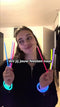 Partizzle - Glow in the Dark Sticks - 100 stuks - 8 tot 12 uur glow plezier - 7 Kleuren (100 stuks)