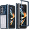 iMoshion Hoesje Geschikt voor Samsung Galaxy Z Fold 5 Hoesje - iMoshion Camslider Backcover - Donkerblauw