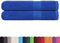 vidaXL - Handdoeken - 2 - st - 100x200 - cm - 360 - g/m² - 100% - katoen - blauw