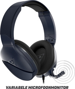 Turtle Beach Recon 200 GEN 2 - Gamingheadset - 12 uur batterij - Grijs Zwart