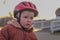 BBB Cycling Sonar BHE-171 - Kinderfietshelm - Verstelbaar met geïntegreerd lampje - Glanzend Rood - Maat M
