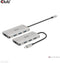 Club 3D CLUB3D - USB Gen2 Type-C naar 4x USB Type-A Hub - 10Gbps - Aluminium