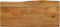 vidaXL - Tafelblad - met - natuurlijke - rand - 100x40x2,5 - cm - massief - mangohout