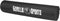 Gorilla Sports Bar Pad - Barbell Pad - 40 cm - Klittenband - Zwart