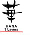Yaxell Hana Nakiri 16,5 cm - MOVAX Staal 58 HRC - Japans Groentemes