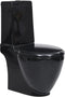vidaXL - Toilet - met - afvoer - achter - keramiek - wit