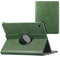 imoshion Tablet Hoes - Geschikt voor Samsung Galaxy Tab A9 Plus - 360° Draaibare Bookcase - Groen
