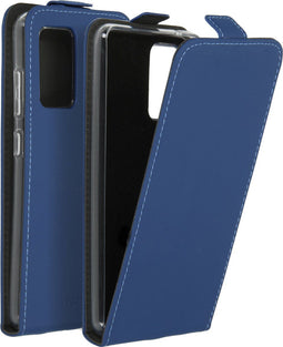 Accezz Hoesje Geschikt voor Samsung Galaxy A52 (4G) / A52s / A52 (5G) Hoesje Met Pasjeshouder - Accezz Flipcase - Donkerblauw