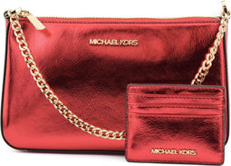 Handtas Dames Michael Kors 35H3GGZD6M-CRIMSON Rood 26 x 14 x 7 cm