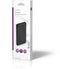 Nedis UPBKPD10000BK - Powerbank 10000 mAh - USB-C PD 2.0 18W - Zwart