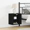 vidaXL - Zwevende - Plank - Zwart - Eiken - 40x28,5x40 - cm
