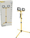 LED's Work Bouwlamp met DUO Statief 6370 - IP54 waterdicht - In hoogte verstelbaar tot 1,20 meter
