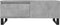 vidaXL - Salontafel - 90x50x36,5 - cm - bewerkt - hout - betongrijs