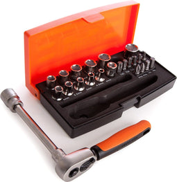 Bahco SL25 Dopsleutelset - 24-delig 1/4 - 504 gram