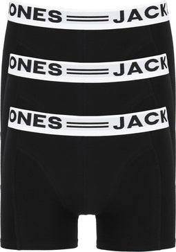 JACK&JONES ADDITIONALS SENSE TRUNKS - Boxershorts - 3-pack - Zwart (3-pack)