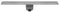 Easy Drain EDF800 - Douchegootrooster - Dicht rooster - RVS 80cm