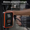 FlinQ Jumpstarter 12V - 4-in-1 Jump Starter Luchtcompressor LED Zaklamp - Zwart/Oranje