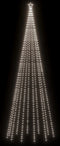 vidaXL - Kerstboom - met - grondpin - 732 - LED's - koudwit - 500 - cm