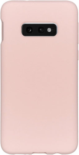 Accezz Samsung Galaxy S10e - Liquid Silicone Backcover - Schokabsorberend - Roze