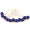 Elastiek met bal blauw - 12 delig - Spanelastiek - 15cm - Benson