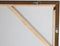 ESPRIT - Schilderij - Abstract Modern - Donkerbruin Lichtbruin 100 x 4 x 140 cm (2 stuks)