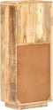 vidaXL - Hoge - kast - 45x32x110 - cm - ruw - mangohout