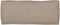 vidaXL - Ligbedkussen - Taupe - 100x40x8 - cm - Oxford - Stof
