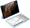Dux Ducis Tablet Hoes Geschikt voor Samsung Galaxy Tab S8 Ultra - Dux Ducis Toby Bookcase - Blauw