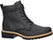 Ecco Elaina - Dames veterboot - Hoogwaardig nubuckleer - Zwart - Maat 40