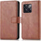 iMoshion Hoesje Geschikt voor OnePlus 10T Hoesje Met Pasjeshouder - iMoshion Luxe Bookcase - Bruin